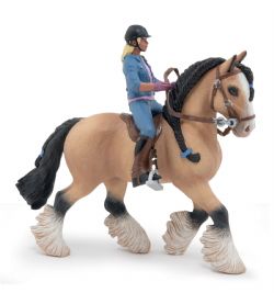 PAPO - CHEVAL TINKER ET SA JEUNE CAVALIÈRE #51572